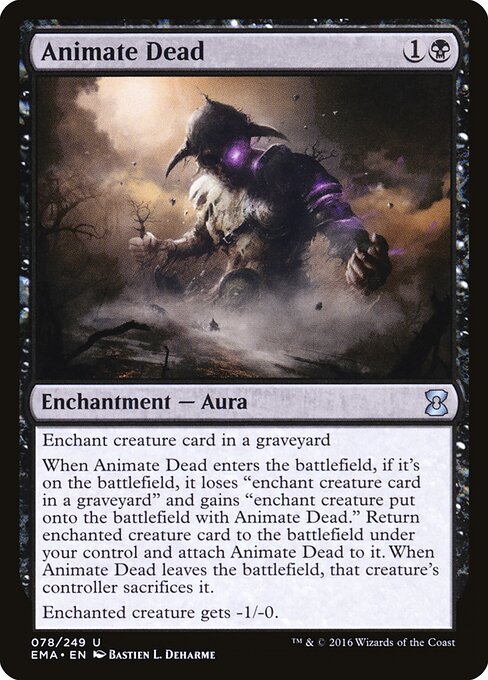 Belebung der Toten EMA-78 Uncommon Excellent Englisch Foil