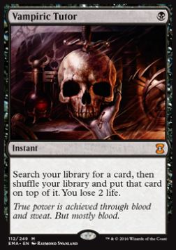 Vampiric Tutor EMA-112 Mythic Excellent Englisch