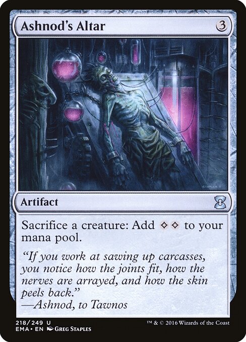 Ashnods Altar EMA-218 Uncommon Poor Englisch