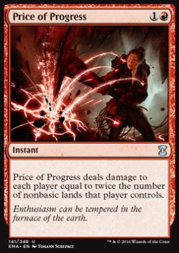 Price of Progress EMA-141 Uncommon Excellent Englisch