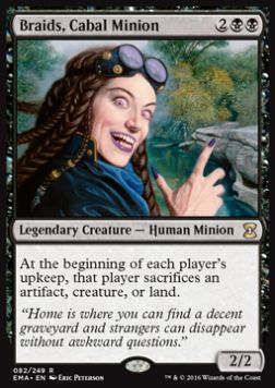 Braids, die Kabbalistin EMA-82 Rare Excellent Englisch Foil