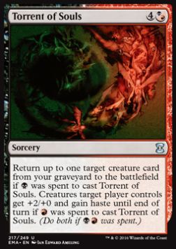 Torrent of Souls EMA-217 Uncommon Excellent Englisch Foil