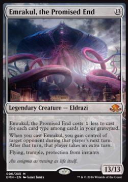 Emrakul, das prophezeite Ende EMN-6 Mythic Good Englisch