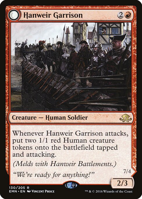 Hanweir Garrison / Hanweir, the Writhing Township EMN-130 Rare Excellent Englisch