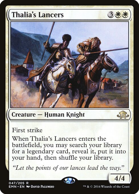 Thalia's Lancers EMN-47 Rare Near Mint Englisch