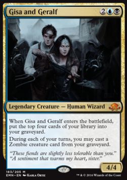 Gisa und Geralf EMN-183 Mythic Played Englisch