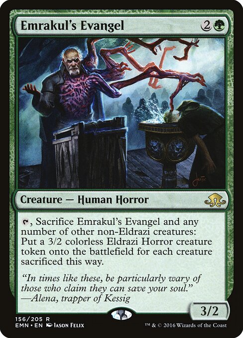 Emrakul's Evangel EMN-156 Rare Excellent Englisch