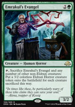 Emrakuls Evangelist EMN-156 Rare Excellent Deutsch