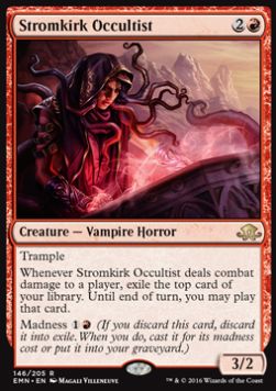Stromkirch-Okkultistin EMN-146 Rare Played Deutsch Foil