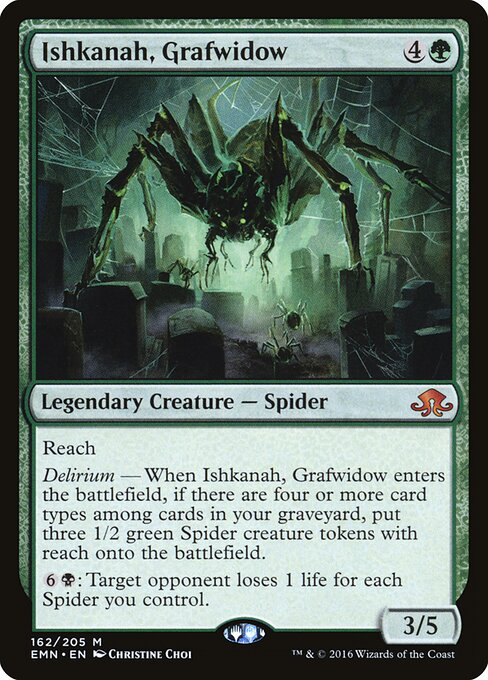 Ishkanah die Grabwitwe EMN-162 Mythic Excellent Englisch