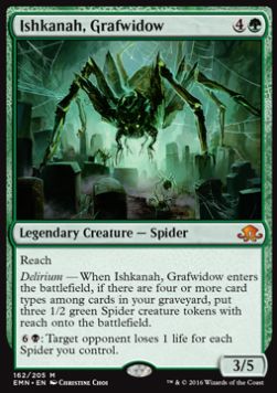 Ishkanah die Grabwitwe EMN-162 Mythic Excellent Englisch