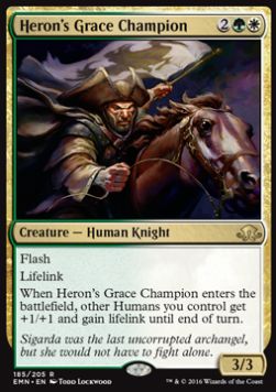 Heron's Grace Champion EMN-185 Rare Near Mint Englisch