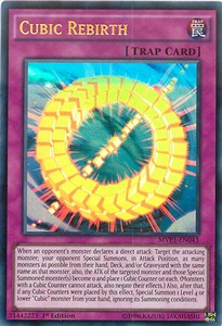 Kubische Wiedergeburt (V.1) MVP1-043 Ultra Rare Excellent Deutsch 1. Auflage