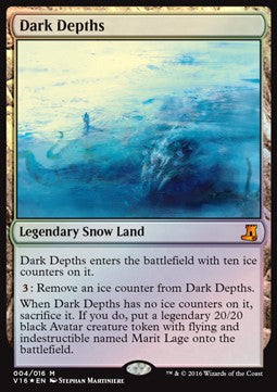 Dunkle Tiefen V16-4 Mythic Excellent Englisch Foil
