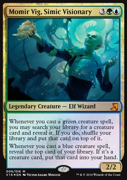 Momir Vig, Simic-Visionär V16-9 Mythic Excellent Englisch Foil