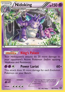 Nidoking STS-45 Rare Good Deutsch Reverse Holo