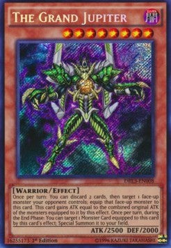 Der große Jupiter DRL3-008 Secret Rare Light Played Deutsch 1. Auflage