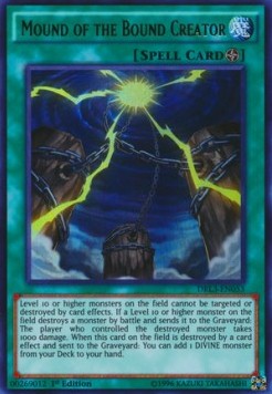 Hügel des gebundenen Schöpfers DRL3-053 Ultra Rare Good Deutsch 1. Auflage