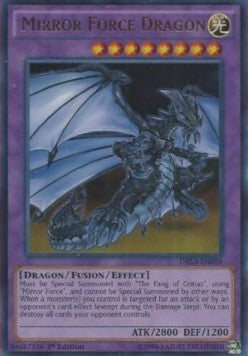 Spiegelkraftdrache DRL3-059 Ultra Rare Light Played Deutsch 1. Auflage