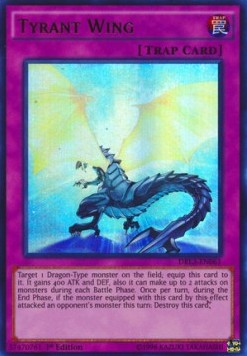 Tyrannenflügel DRL3-061 Ultra Rare Excellent Deutsch 1. Auflage