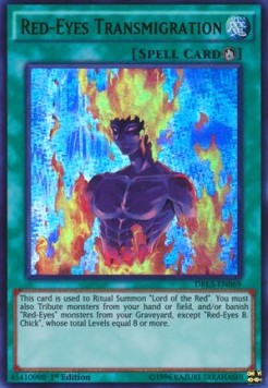Transmigration der Rotäugigen DRL3-069 Ultra Rare Good Deutsch 1. Auflage