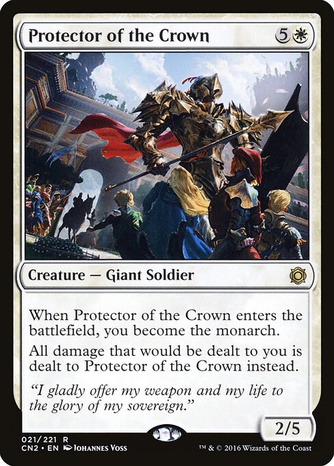 Protector of the Crown CN2-21 Rare Excellent Englisch
