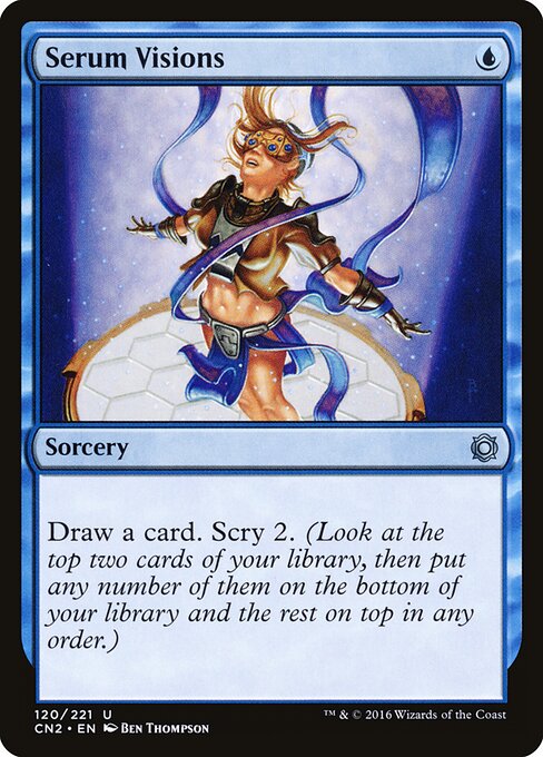 Visionen nach Serumsgenuss CN2-120 Uncommon Excellent Englisch