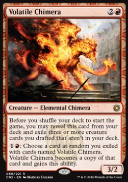 Volatile Chimera CN2-59 Rare Excellent Englisch