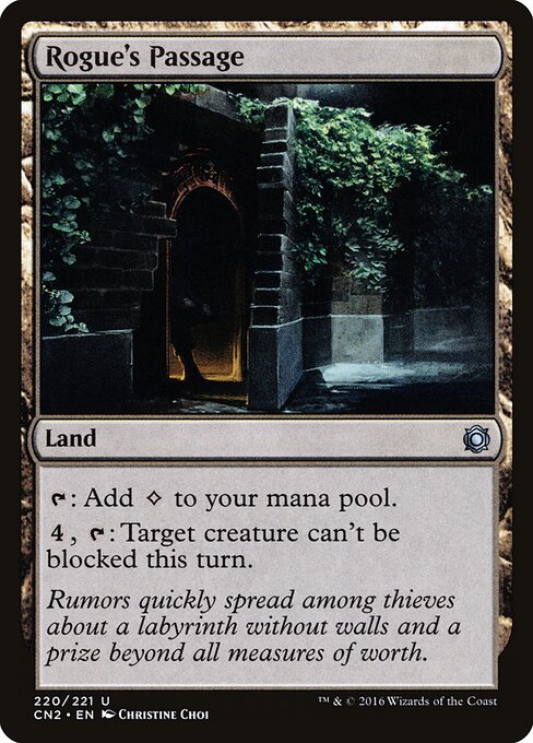Rogue's Passage CN2-220 Uncommon Excellent Englisch Foil