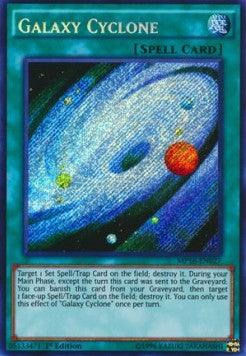 Galaxiezyklon MP16-027 Secret Rare Excellent Deutsch 1. Auflage