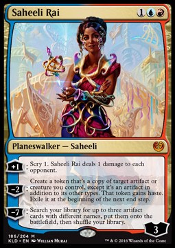 Saheeli Rai KLD-186 Mythic Excellent Deutsch