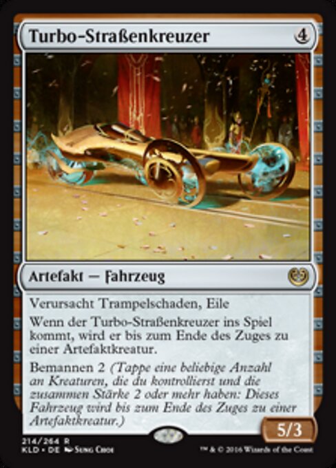 Turbo-Straßenkreuzer KLD-214 Rare Excellent Deutsch