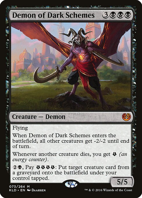Demon of Dark Schemes KLD-73 Mythic Light Played Englisch