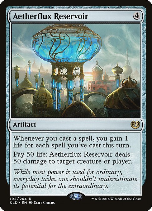 Aetherflux Reservoir KLD-192 Rare Light Played Englisch