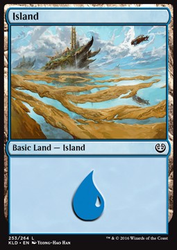 Insel (V.1) KLD-253 Land Excellent Englisch Foil