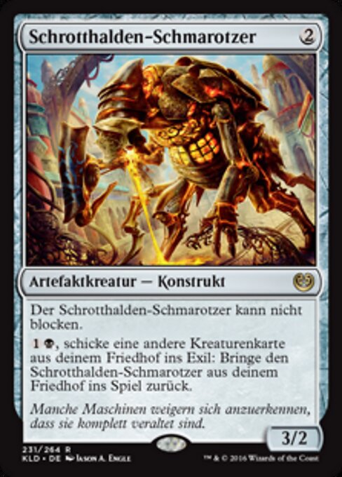 Schrotthalden-Schmarotzer KLD-231 Rare Excellent Deutsch