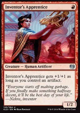 Lehrling des Erfinders KLD-120 Uncommon Excellent Englisch Foil