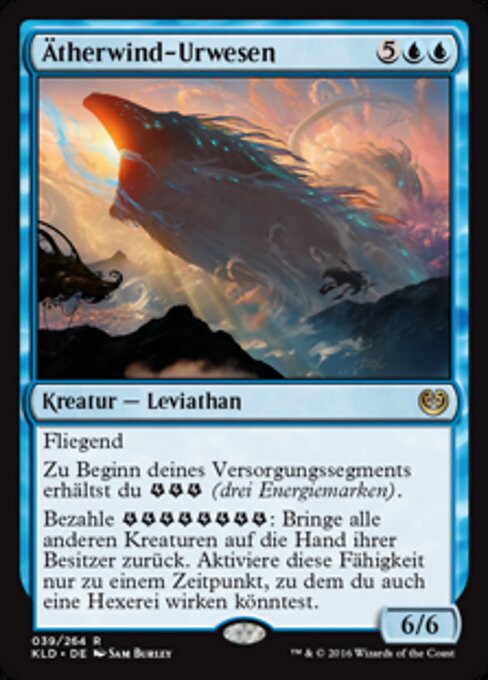 Ätherwind-Urwesen KLD-39 Rare Good Deutsch