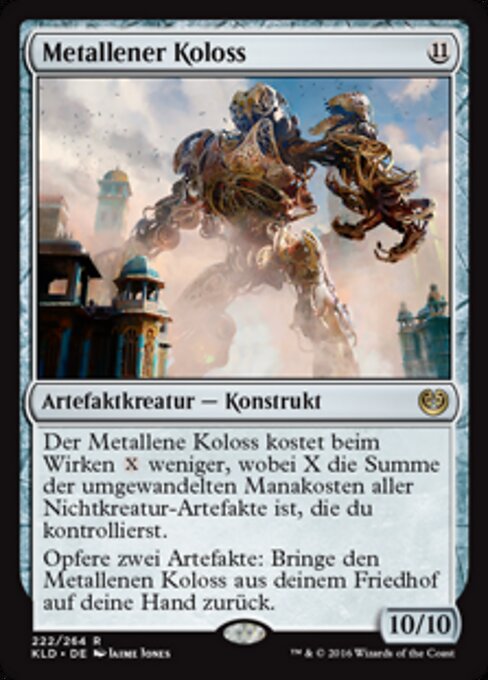 Metallener Koloss KLD-222 Rare Excellent Deutsch