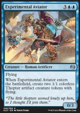 Experimentierfreudiger Flugkünstler KLD-46 Uncommon Excellent Deutsch Foil