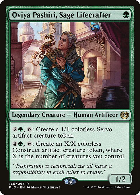 Oviya Pashiri, weise Biotronikerin KLD-165 Rare Excellent Englisch