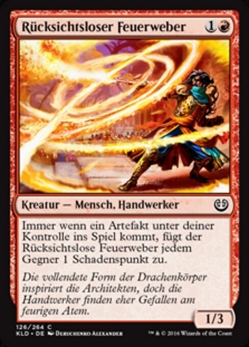 Rücksichtsloser Feuerweber KLD-126 Common Excellent Deutsch