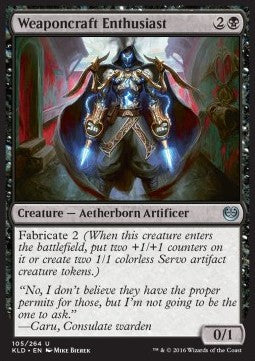 Weaponcraft Enthusiast KLD-105 Uncommon Excellent Englisch