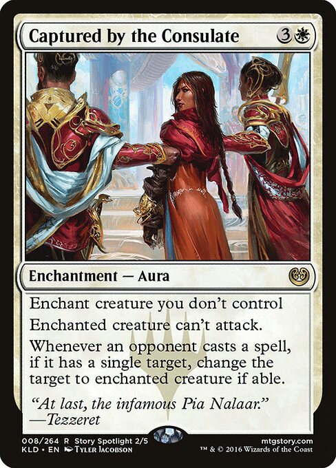 Captured by the Consulate KLD-8 Rare Good Englisch Foil