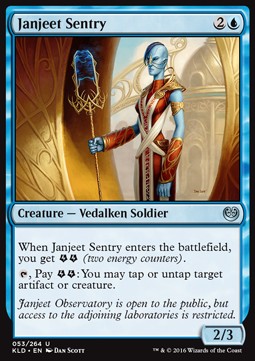 Janjeet-Wachposten KLD-53 Uncommon Excellent Englisch Foil