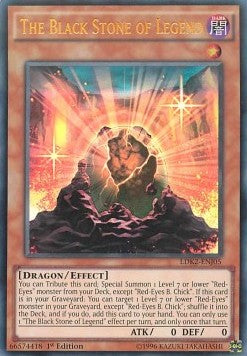 Der schwarze Stein der Legende LDK2-J05 Ultra Rare Excellent Deutsch 1. Auflage