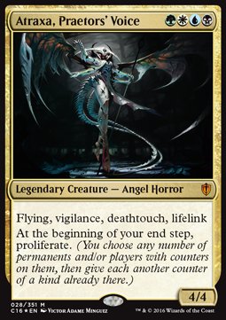 Atraxa, Stimme der Prätoren (V.1) C16-28 Mythic Good Deutsch Foil