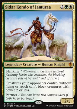 Sidar Kondo of Jamuraa C16-42 Mythic Near Mint Englisch Foil