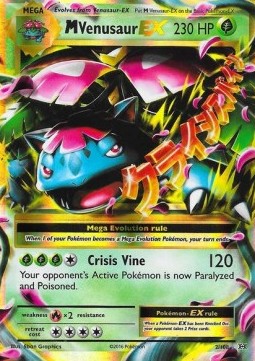 MVenusaur EX EVO-2 Ultra Rare Good Deutsch