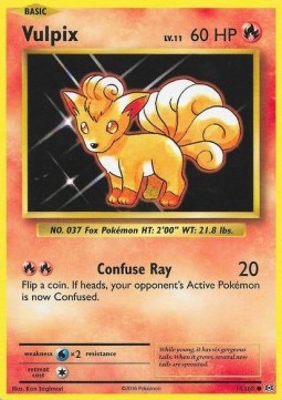 Vulpix EVO-14 Common Excellent Englisch